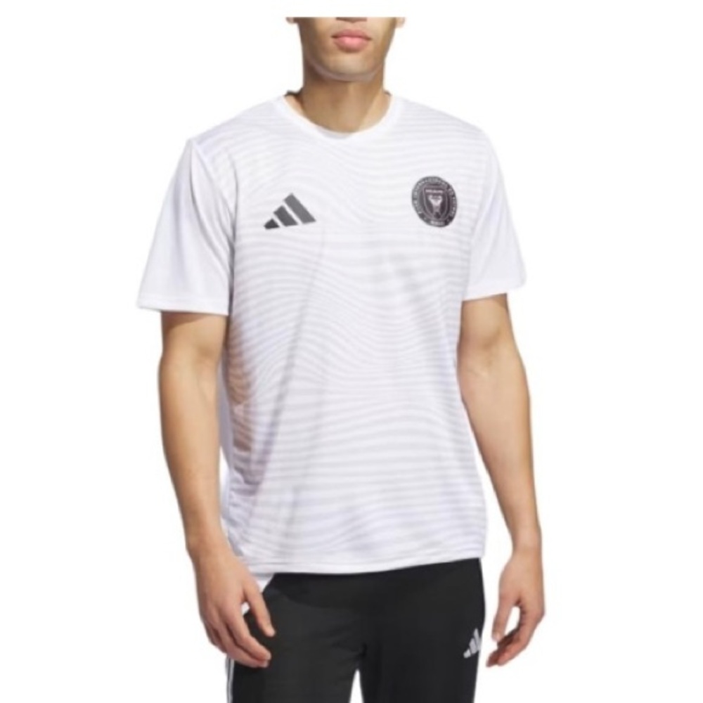 NWT Adidas Lionel Messi Inter Miami Soccer Jersey - White